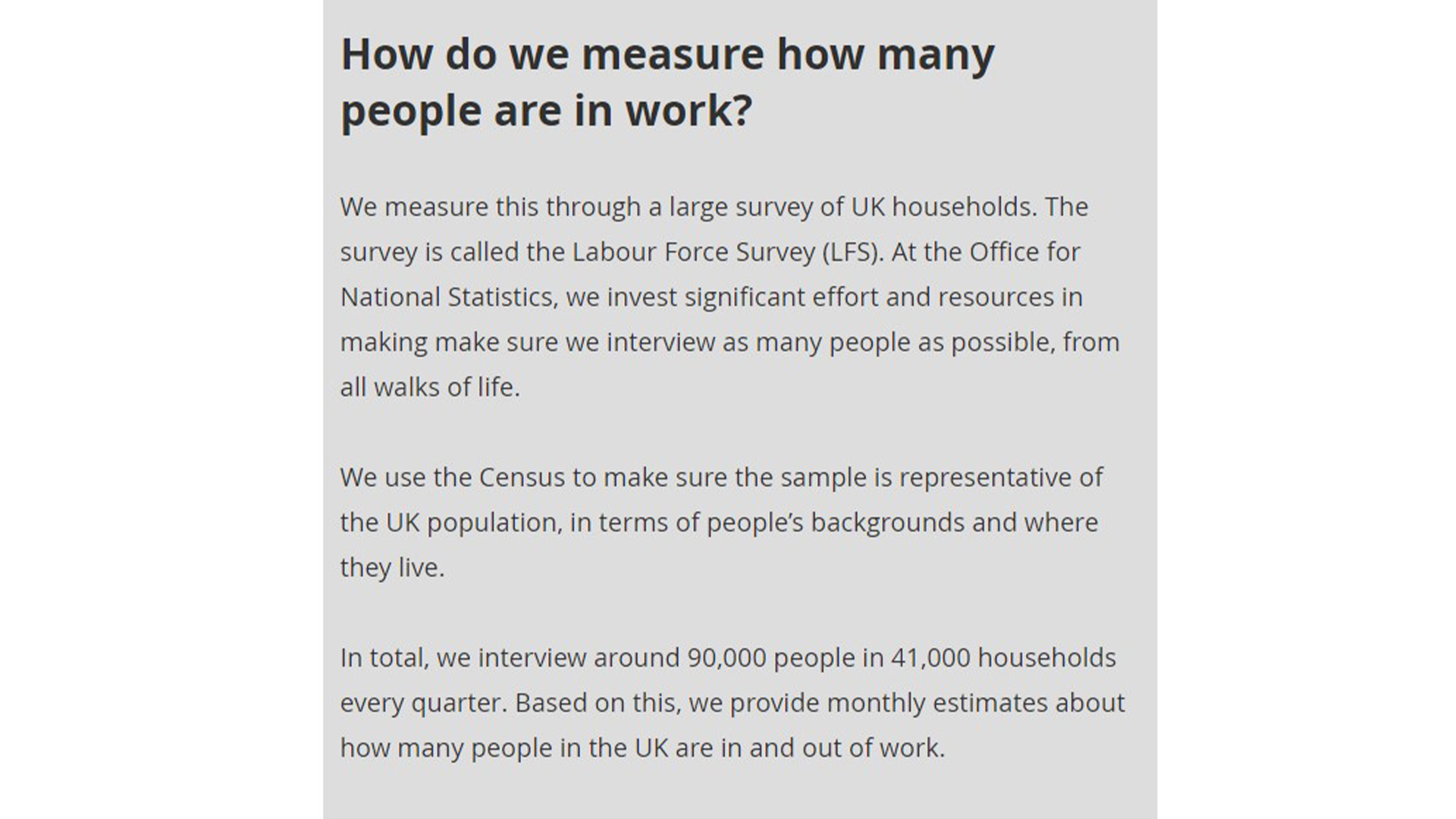 Statistics are too important to be confusing - ESCoE : ESCoE